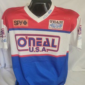 O'Neal USA Authentic Ultra-Lite Team NEGU Spy+ Throwback Jersey (Size XL)